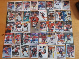Lot of 40 Eric Desjardins Hockey Cards  ( Philadelphia Flyers )