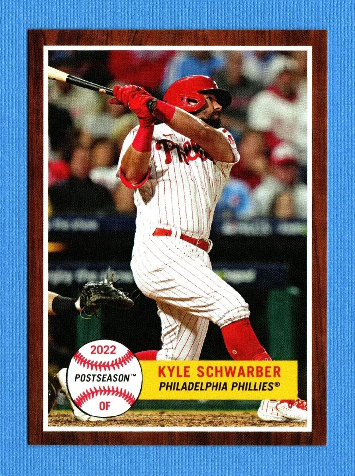 2022 Topps Throwback Thursday #132 Kyle Schwarber Philadelphia Phillies 509 - Image 1 of 1