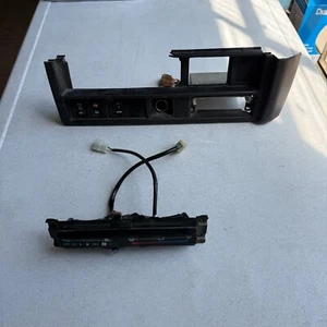 88-90 Toyota Land Cruiser FJ62 A/C heater control bezel for PARTS - Picture 1 of 4
