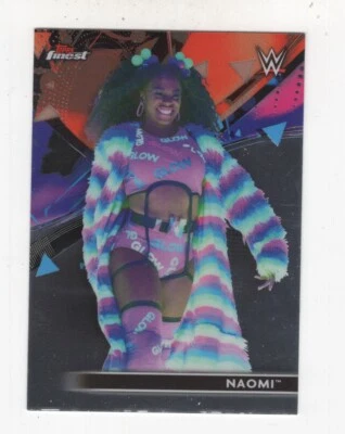 2021 TOPPS FINEST WWE WRESTLING NAOMI #25 - Image 1 of 4