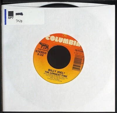 Billy Joel - The Longest Time - 7" single 45rpm record - Image 1 of 3