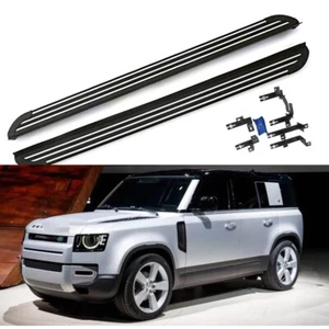 Fits for Defender L851 110 4D 2020-25 Fix Running Board Side Step Pedal Nerf Bar - Bild 1 von 4