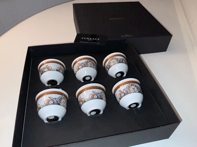 Rosenthal Versace Les Ètoiles de la Mer, Set 6 Becher klein, NEU - Bild 1 von 4