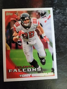 2010 Topps Football #99 Tony Gonzalea, Atlanta Falcons - Picture 1 of 2