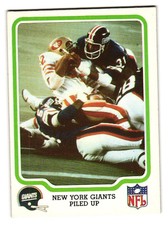 1979 Fleer Team Action  Piled Up (Defense)  36