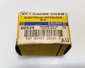 Square D 00534 Class 9999 Type R-20 Electrical Interlock - Picture 1 of 5