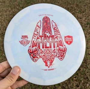 TAYS TILTTI Discmania Lux Vapor TILT Lizotte Creator Series 174g White swirl - Picture 1 of 2