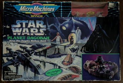 Micro Machines Star Wars Planet Dagobah Juego de Acción, 1994, Nuevo en Caja Foto 1 de 4