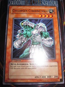 YU-GI-OH! COM CYCLOPEEN CYBERNETIQUE CRV-FR017 1 ERE EDITION NEUVE MINT - Picture 1 of 1
