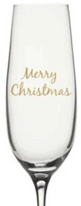 12 adesivi decalcomania bottiglia vetro vino champagne vino gin vinile Buon Natale - Foto 1 di 4