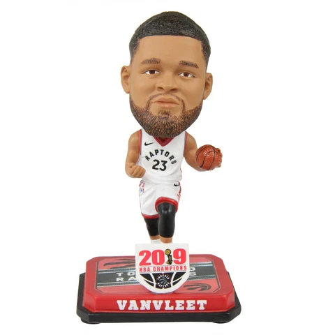 Fred Vanvleet Toronto Raptors 2019 NBA Champions Mini Bobblehead NBA Basketball Cover