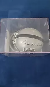 Ted Hendricks Autograph Raiders NFL Mini Helmet Mitchell Marketing With COA - Picture 1 of 6