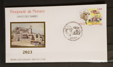 MONACO 2023 125th Anniversary of the birth of Enzo Ferrari, car racing,  FDC