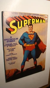 TREASURY - DC EDITION C-31 - SUPERMAN 1978 TOMORROW WORLD PIN-UP - Picture 1 of 2