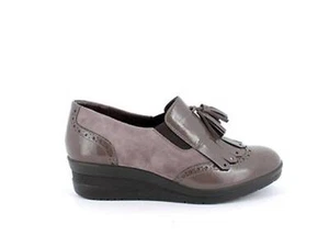 ENVAL SOFT 2758433 mocassini pelle lucido donna zeppa memory - Foto 1 di 1