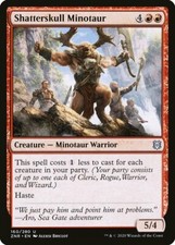 FOIL Shatterskull Minotaur | MtG Magic Zendikar Rising | English | NM-M