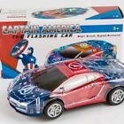 Captain America Hero Stunt Action Car & Doll Led Lights Music Kids Eid Gift
