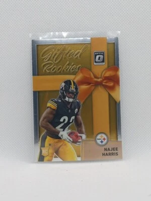 2021 Donruss Optic Gifted Rookies Najee Harris #GR-13 Pittsburgh Steelers - Image 1 of 2