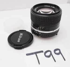 TOP NEUWERTIG Nikon Ai-s Series E 100mm f/2.8 MF Tele Portrait Objektiv (t99) - Bild 1 von 5