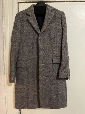 Abrigo largo trapo y hueso talla 38/mediano Foto 1 de 4