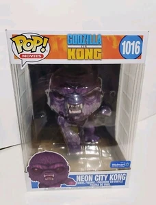 Adesivo Funko Pop Godzilla Vs. Kong 1016 Kong Neon City Lights Walmart esclusivo - Foto 1 di 6