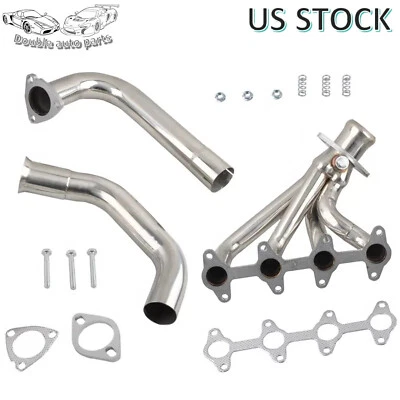New Exhaust Header For 1994-04 Chevy S10 & GMC Sonoma 2.2L 2WD Pickup Stainless - Image 1 of 4