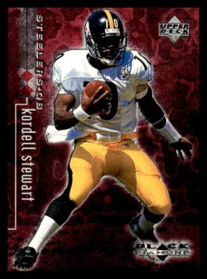 1998 Upper Deck Black Diamond Rookie Edition #67 Kordell Stewart Double #/3000 - Image 1 of 2