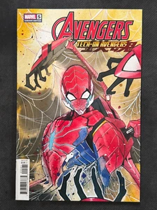 Avengers: Tech-On #5 Peach Momoko Variante (2021) Marvel Comics Sehr guter Zustand/NM - Bild 1 von 3