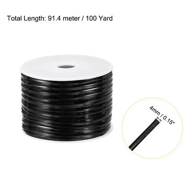 100 Yards Metallic Twist Ties for Bread Cake Candy Wedding Supplies, Black - Image 1 of 4