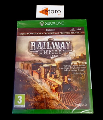 RAILWAY EMPIRE Xbox One PAL-España Español NEW Sealed xboxone Fisico - Imagen 1 de 2