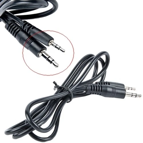 2.5mm to 3.5mm Male Headphones Headset Jack Stereo Speaker Audio Adapter Cable - Image 1 of 4