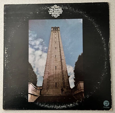 CAL TJADER - Last Bolero In Berkeley LP 1st Press Merl Saunders Jon Faddis Jazz - Image 1 of 4