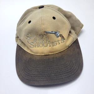 Gorra Shady Creek Shootists Vaquero Acción Tiro Beige Correa De Colección Bg18D - Imagen 1 de 8