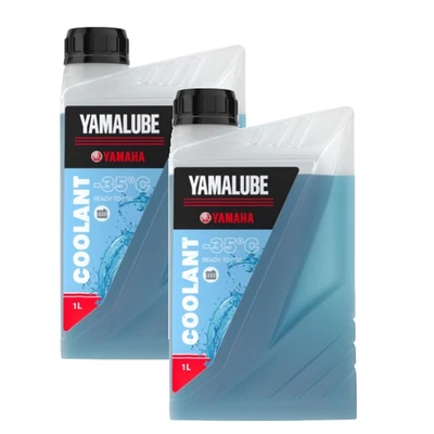 2 YAMALUBE LIQUIDO RADIATORE PURO COLORE BLU ORIGINALE YAMAHA TMAX 500 530 560