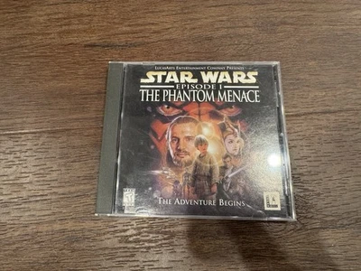 Star Wars: Episode I the Phantom Menace PC CD-ROM Game by LucasArts 1999 - Image 1 of 2