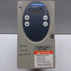 Schneider ATV31H037M2 / ATV 31H037M2 Inverter - UNTESTED for Parts/Repair ONLY! - Picture 1 of 7