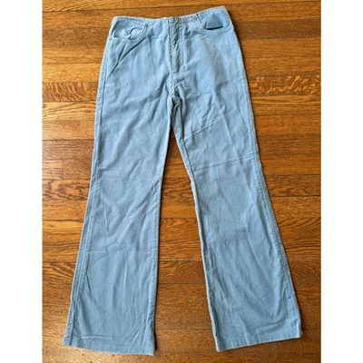 Pantalones acampanados de terciopelo azul bebé Gap para niñas talla 8 Foto 1 de 4