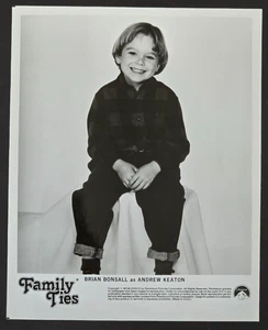 Vintage 1988 Familienbindungen Sohn Brian Bonsall Andrew Keaton TV Promo 8 x 10 Foto - Bild 1 von 2