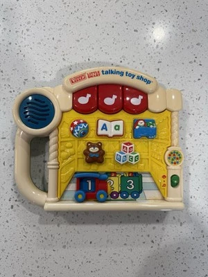 Vintage VTECH Little Smart Talking First Words Electronic Musical ABC Baby Toy - Image 1 of 2