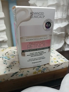 Advanced Clinicals Encapsulated Retinol Rapid Wrinkle Rewind Cream 2 Fl Oz 59ml - Picture 1 of 1