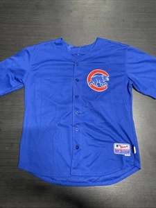 Camiseta deportiva de béisbol talla 48 Majestic MLB Chicago Cubs auténtica Kris Bryant 17 - Imagen 1 de 8
