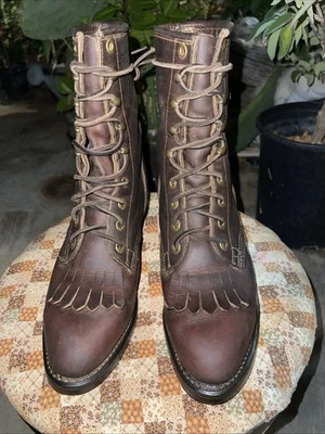 Bota Western Durango Lacer Packer para Mujer Talla 10 M Color Marrón Foto 1 de 4