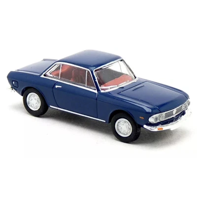 LANCIA FULVIA COUPE 1970 DARK BLUE 1:87 Brekina Auto Stradali Modellino Nuovo - Immagine 1 di 3