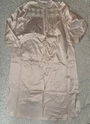 Camisón largo Oscar de la Renta etiqueta rosa para mujer talla L Foto 1 de 4