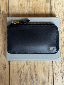 Tarjetero TOM FORD de cuero con cremallera - Nuevo PVP £330 - Reducción de precio reciente - Imagen 1 de 9