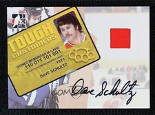 2005-06 ITG Tough Customers Signed Memorabilia Dave Schultz #SM-DS Auto