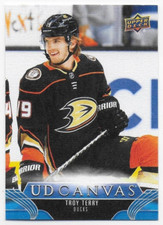 2023-24 Upper Deck UD Canvas #C1 Troy Terry - Anaheim Ducks