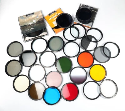 Selection of 58mm Lens Filters - Coloured, Effects, ND, Polarisers, Close Up etc - Image 1 of 4