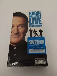 ROBIN WILLIAMS LIVE ON BROADWAY VHS Brand New Sealed - Picture 1 of 6