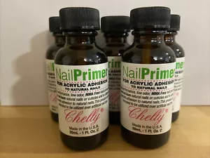 Chelly Nail Primer è per adesione acrilica per unghie naturali (1 Fl Oz LOTTO DI 5) - Foto 1 di 5